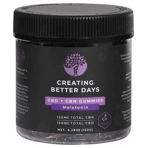 Creating Better Days CBD Gummies: Enhance Wellness with CBD, Melatonin, and More