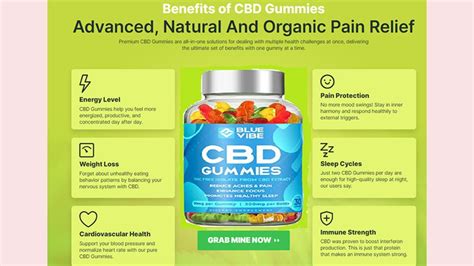 Discover the Benefits of CBD Blue Vibe Gummies - Anxiety Relief, Sleep Aid, and Pain Management