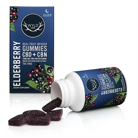 Discover the Power of CBD Elderberry Gummies for Immunity and Sleep