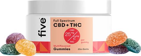 Discover the Power of Five Full Spectrum CBD THC Gummies for Relaxation and Wellness