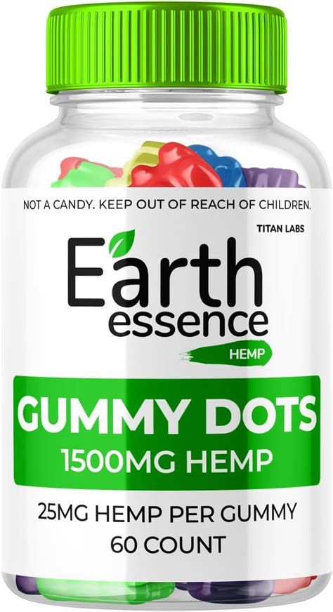 Earth Essence CBD Gummies Ingredients | Natural Stress Relief & Mood Enhancement