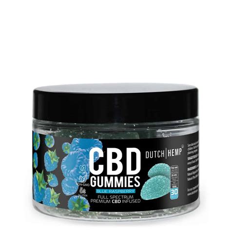 Euphoria Blue CBD Gummies - Relaxation and Euphoria with Full-Spectrum CBD