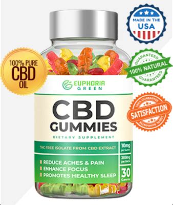 Euphoria Green CBD Gummies Price - Buy CBD Gummies Online