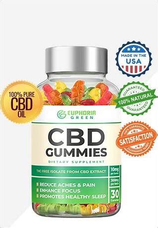 Euphoria Green CBD Gummies Reviews and Complaints: A Comprehensive Guide