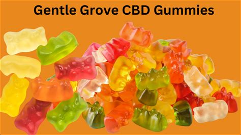 Gentle Groove CBD Gummies - Natural Relief for Anxiety, Stress, and Pain