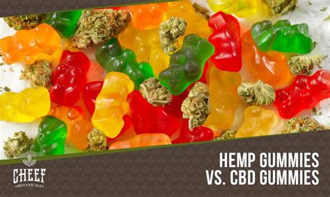 Hemp Gummy vs CBD Gummy: Differences, Benefits, and Effects