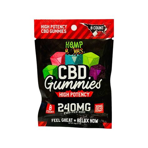 High Potency CBD Gummies 240mg: Benefits, Effects, and Reviews