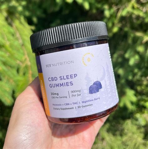 Joy Nutrition CBD Sleep Gummies: Natural Sleep Aid for Better Rest