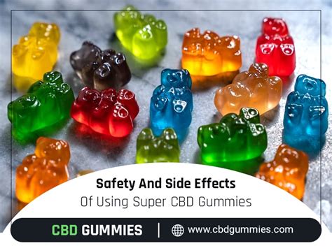 Just CBD Gummies Side Effects: Safety, Efficacy, and User Reviews