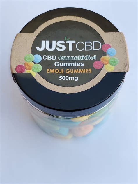 Just CBD Hemp Infused Gummies 500mg - Natural Relief Solutions