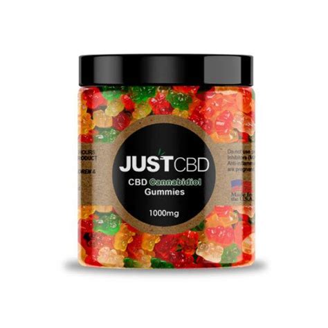 Just CBD Sugar Free Gummies - CBD Edibles for Health Benefits