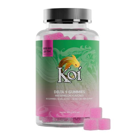 Koi CBD Gummies Delta 9 - Benefits, Effects, and Reviews of CBD and Delta 9 THC Products