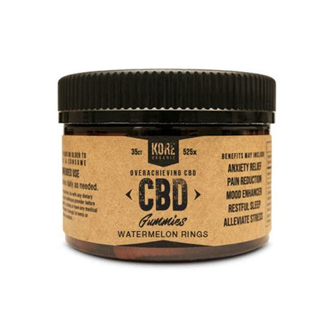 Kore Original CBD Gummies - High-Quality Broad Spectrum Hemp CBD Gummies