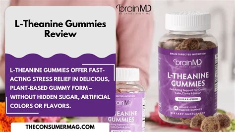 L-Theanine and CBD Gummies: Benefits, Reviews, and Scientific Research