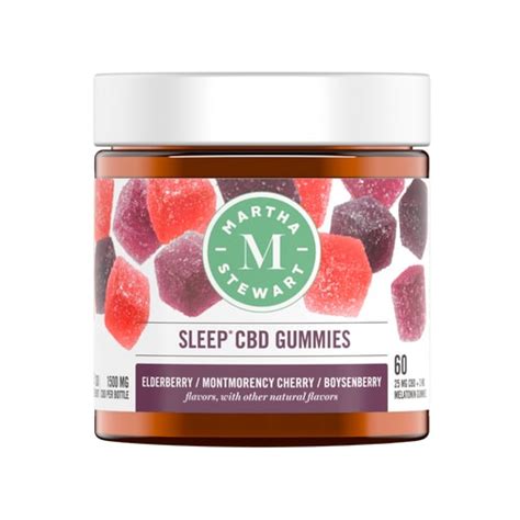 Martha Stewart CBD Sleep Gummies: Best CBD Gummies for Sleep Aid