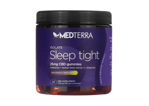 Medterra CBD Gummies Sleep Tight Strawberry: Natural Sleep Aid Solution