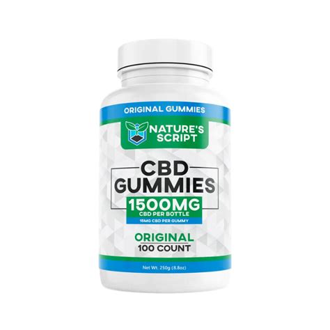 Nature's Script CBD Gummies: Benefits, Reviews, and Scientific Research