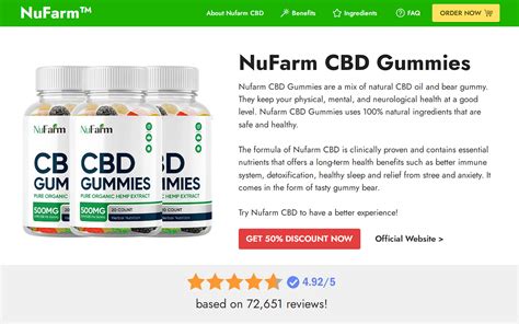 Nufarm CBD Gummies: Benefits, Reviews, and Expert Opinions