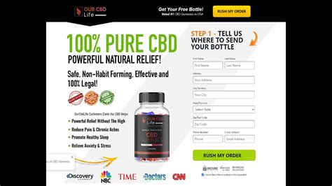 OurLife CBD Gummies - Natural Stress Relief and Sleep Support