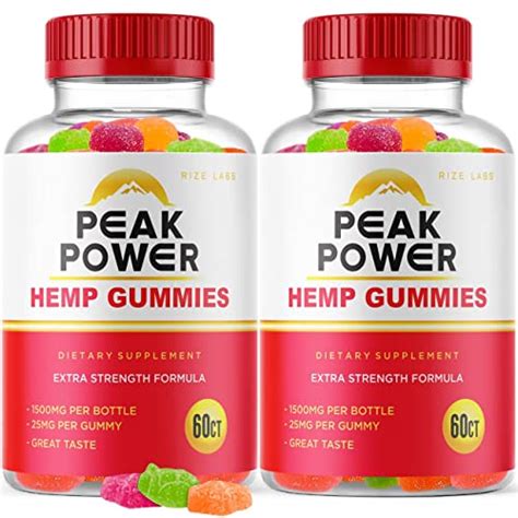 Peak 8 CBD Gummies Ingredients: Unlocking the Power of Hemp Extract and Delta-8 THC