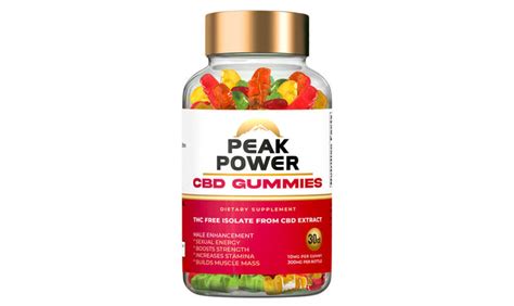 Peak Power CBD Gummies - Benefits, Reviews, and Expert Opinions