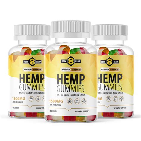 Peak8 CBD Gummies: Benefits, Reviews, and Safety of Delta-8 THC Gummies