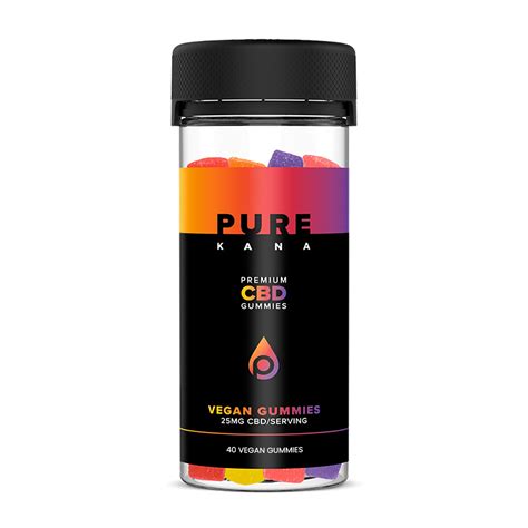 Pure Kana CBD Vegan Gummies - Natural Relief with CBD and Vegan Benefits