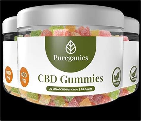 Pureganics CBD Gummies - Natural Relief for Pain and Anxiety