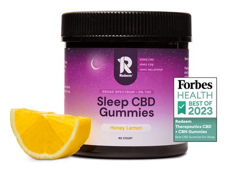 Redeem Sleep CBD Gummies: Enhance Your Sleep Quality with CBD, CBN, and Melatonin