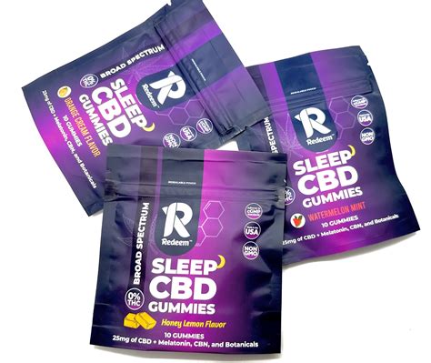 Redeem Sleep CBD Gummies: Improve Sleep Quality with CBD