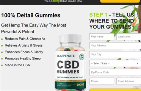 Rejuvenate CBD Gummies: Benefits, Reviews, and Expert Insights for Wellness