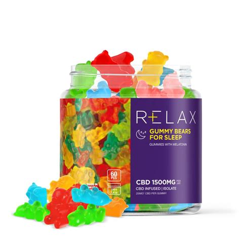 Relax CBD Gummies: Discover the Benefits for Stress Relief & Sleep