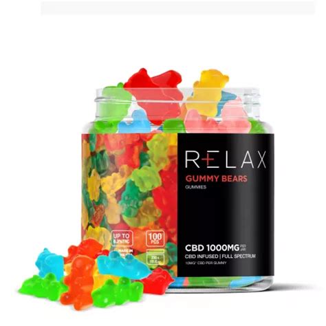 Relax Full Spectrum CBD Gummy Bears - 500mg: Benefits, Reviews, and Science