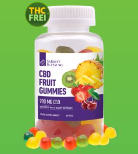 Sarah's Blessing CBD Fruit Gummies Prix - Benefits, Reviews, and Expert Opinions