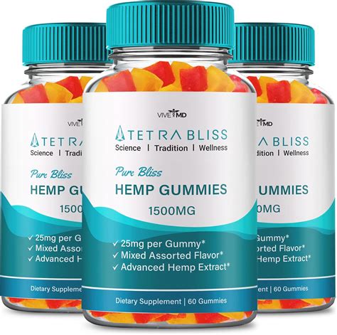 Tetra Bliss CBD Gummies Advanced Formula - Relaxation and Stress Relief