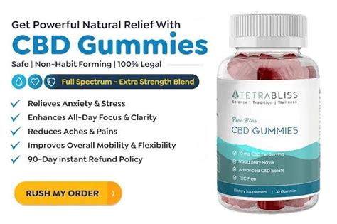 Tetrabliss CBD Gummies: Benefits, Reviews, and Expert Insights