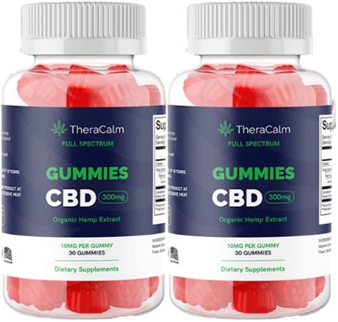 Thera Calm CBD Gummies - Natural Relief for Sleep, Anxiety, and Pain