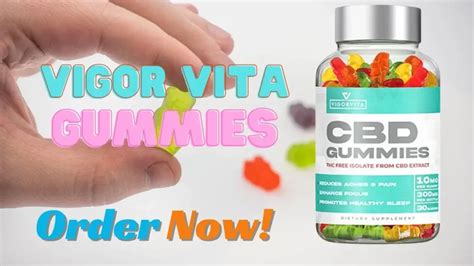 Viga Vita CBD Gummies - Natural Stress Relief and Wellness