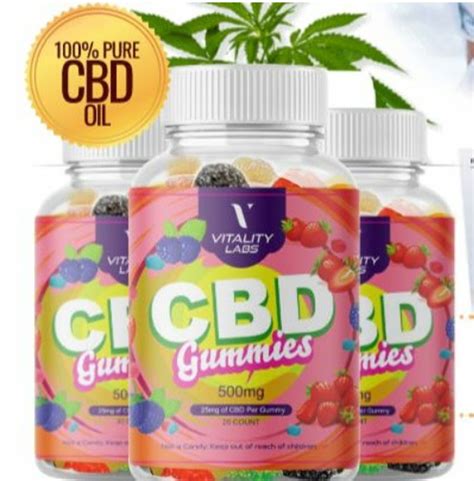 Vitality Labs CBD Gummies Amazon - Benefits, Quality, and Reviews