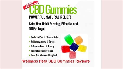 Wellness Peak CBD Gummies Review: Benefits, Side Effects, and User Reviews