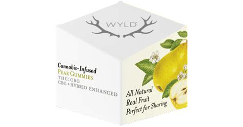 Wyld Cannabis Infused Pear Gummies Review: 1:1 THC and CBG Experience