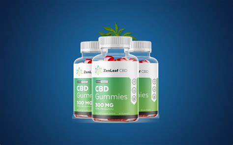 Zen Leaf CBD Gummies 300 mg - High-Quality Hemp CBD for Relaxation and Wellness