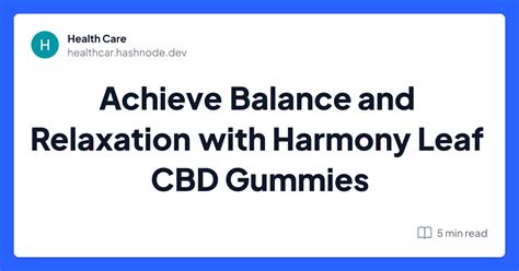 Achieving Harmony with Daily Balance CBD Gummies: A Comprehensive Guide