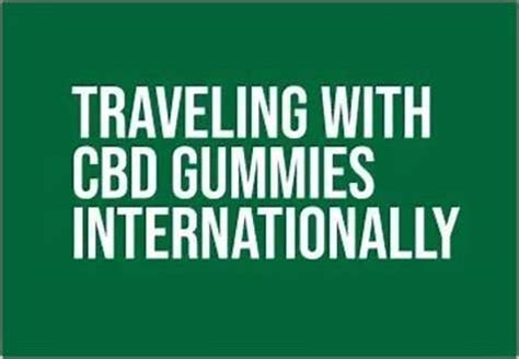 Can You Travel with CBD Gummies in the US: A Comprehensive Guide