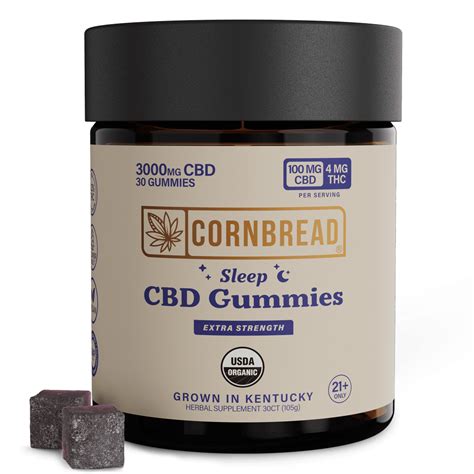 Comprehensive Cornbread CBD Sleep Gummies Review: Understanding the Benefits and Effectiveness of Full Spectrum CBD for Sleep