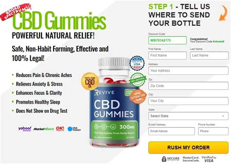 Exploring the Benefits of Revive CBD Gummies for Overall Well-being