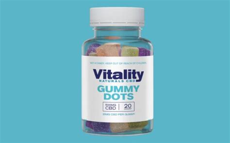 Exploring the Benefits of Vitality Naturals CBD Gummies Dots: A Comprehensive Guide