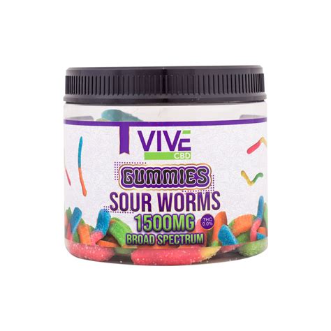 Exploring the Benefits of Vive CBD Gummies Sour Worms: A Comprehensive Guide