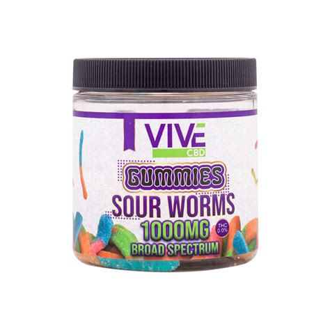 Exploring the Benefits of Vive CBD Gummies Sour Worms for Overall Well-being