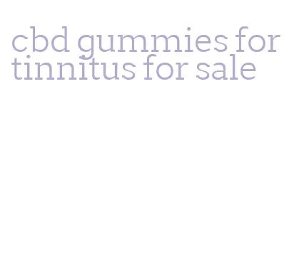 Exploring the Potential of CBD Gummies for Tinnitus Relief